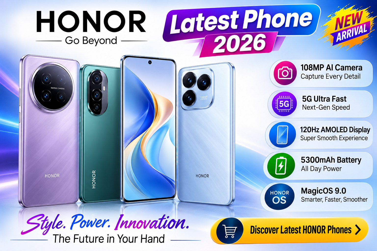 Latest Honor Phone Releases